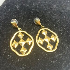 Gold Geometric Earrings